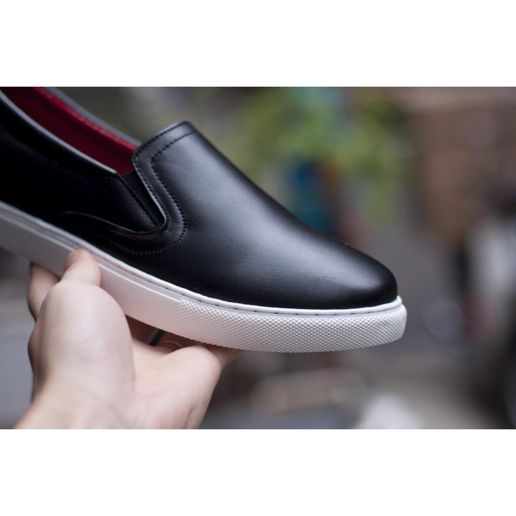 [Video- Ảnh Thật] Giày Slip On Nam Aroti Đế Khâu Chắc Chắn Phong Cách Đơn Giản Màu Đen - M498-DEN(T)-DEN | BigBuy360 - bigbuy360.vn