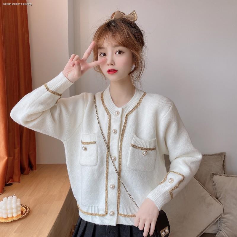 Áo Khoác Cardigan Tay Dài Thời Trang Đáng Yêu Cho Nữ