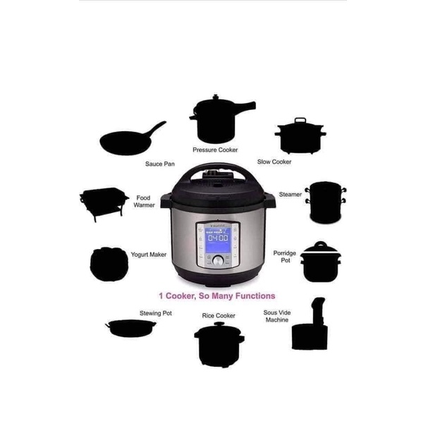 [Mã ELHADEV giảm 4% đơn 300K] [BẢN ĐỨC] Nồi áp suất Instant Pot Duo Evo Plus 10in1