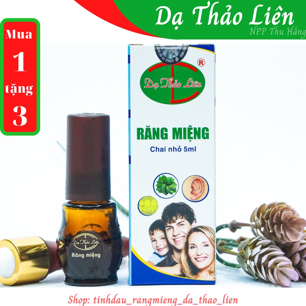 BBTinh Dầu Răng Miệng Dạ Thảo Liên Chính Hãng - sâu răng, hôi miệng