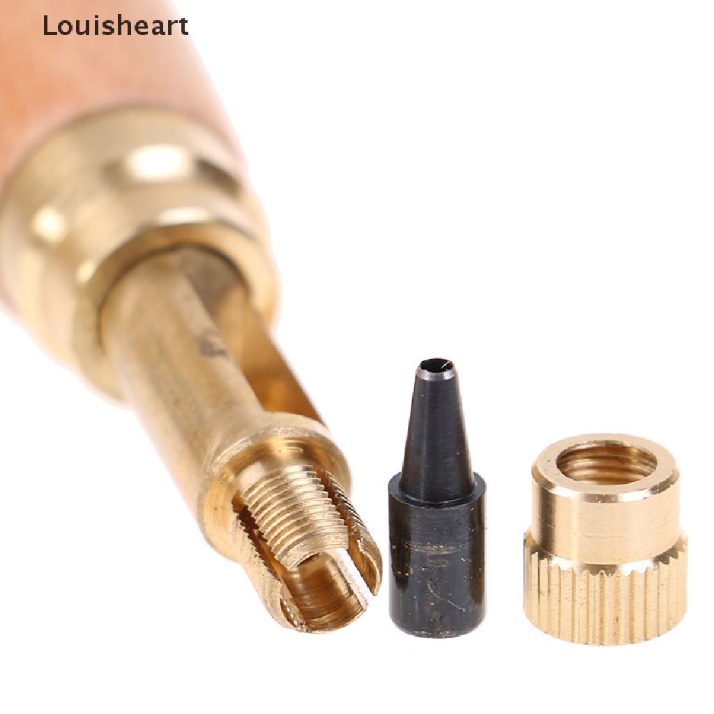 Louisheart Automatic Belts Punch Replaceable Mute Rotary Punchers Leather Watch Craft Tool TFG
