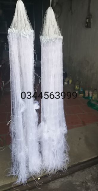 Lưới 3 lớp then 6 cao 1,2m dài 50m bằng dù thái bắt cá trắm chép từ 2kg đến 5kg