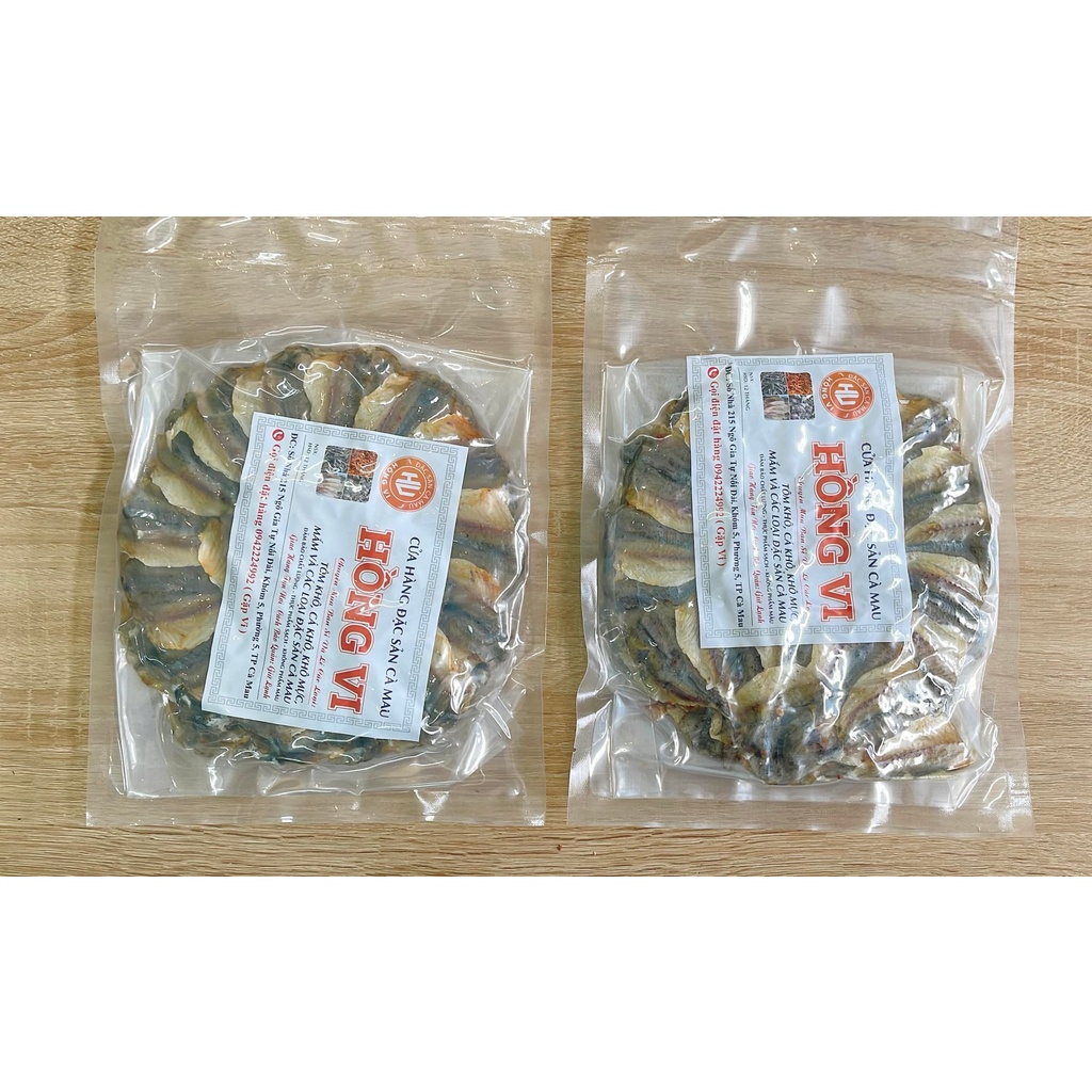 KHÔ CÁ CHỈ VÀNG GHÉP BÔNG