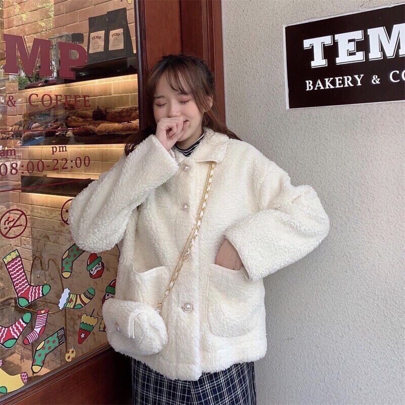 ÁO KHOÁC LÔNG KÈM TÚI