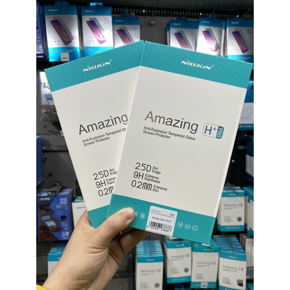 Kính cường lực NILLKIN H+ PRO Samsung S23 /S23PLUS / S22 / S22 PLUS / S20 FE trong suốt bảo vệ màn hình