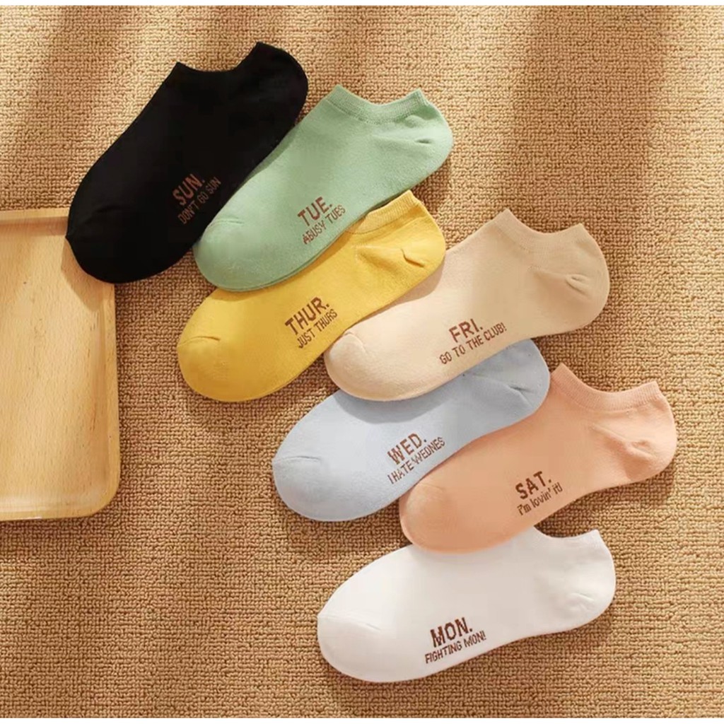 Combo Tất Tuần 7 Ngày 7 Đôi