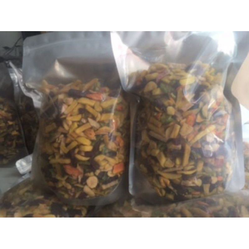 Combo 2kg trái cây sấy thập cẩm vụn_