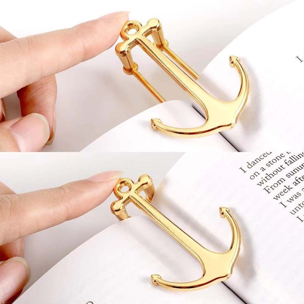 Giá Đỡ Kẹp Sách Bằng Kim Loại Thiết Kế Độc Đáo Tiện Dụng Cho Học Sinh
