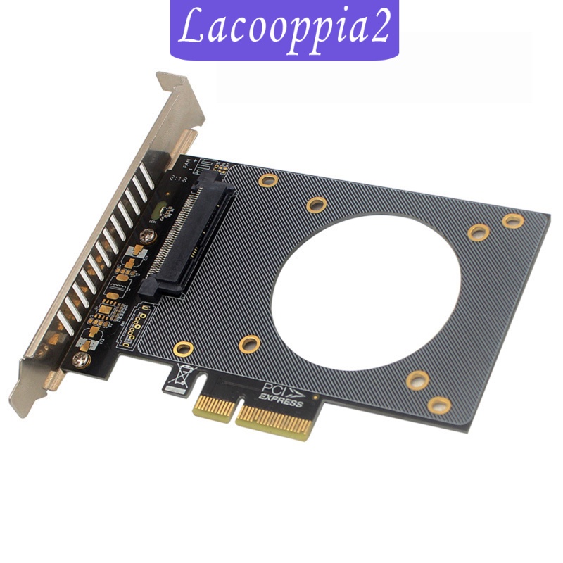 [LACOOPPIA2] GEN4 U.2 to PCIE X4 Adapter SFF-8639 to SSD Computer Components Expansion