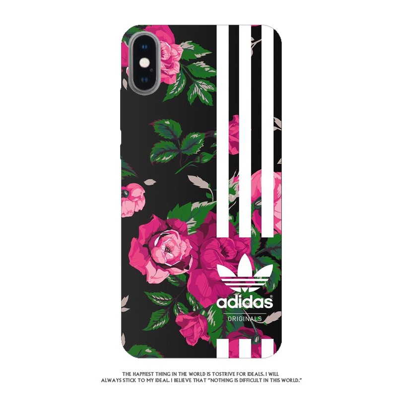 ADIDAS Ốp Lưng Silicone Họa Tiết Hoa Thời Trang Cho Xiaomi Pocox3Nfc Note10 10pro 10ultra 9se 9lite 8se 5x F1 Xiaomi A3 A1 A2