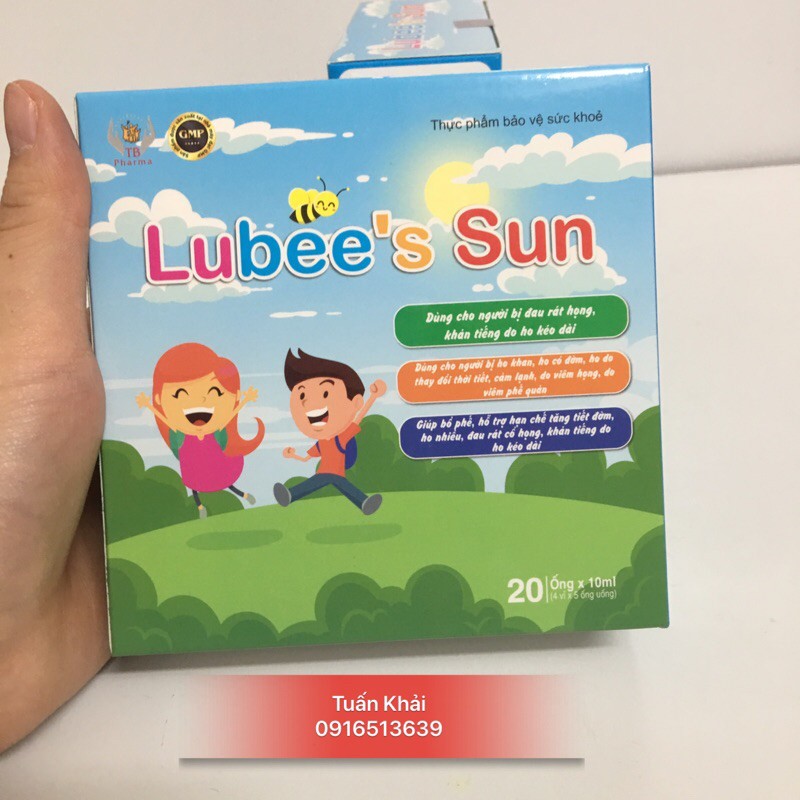 SIRO Ho LuBee s Sun thảo dược giảm ho, bổ phế, khản tiếng kéo dài