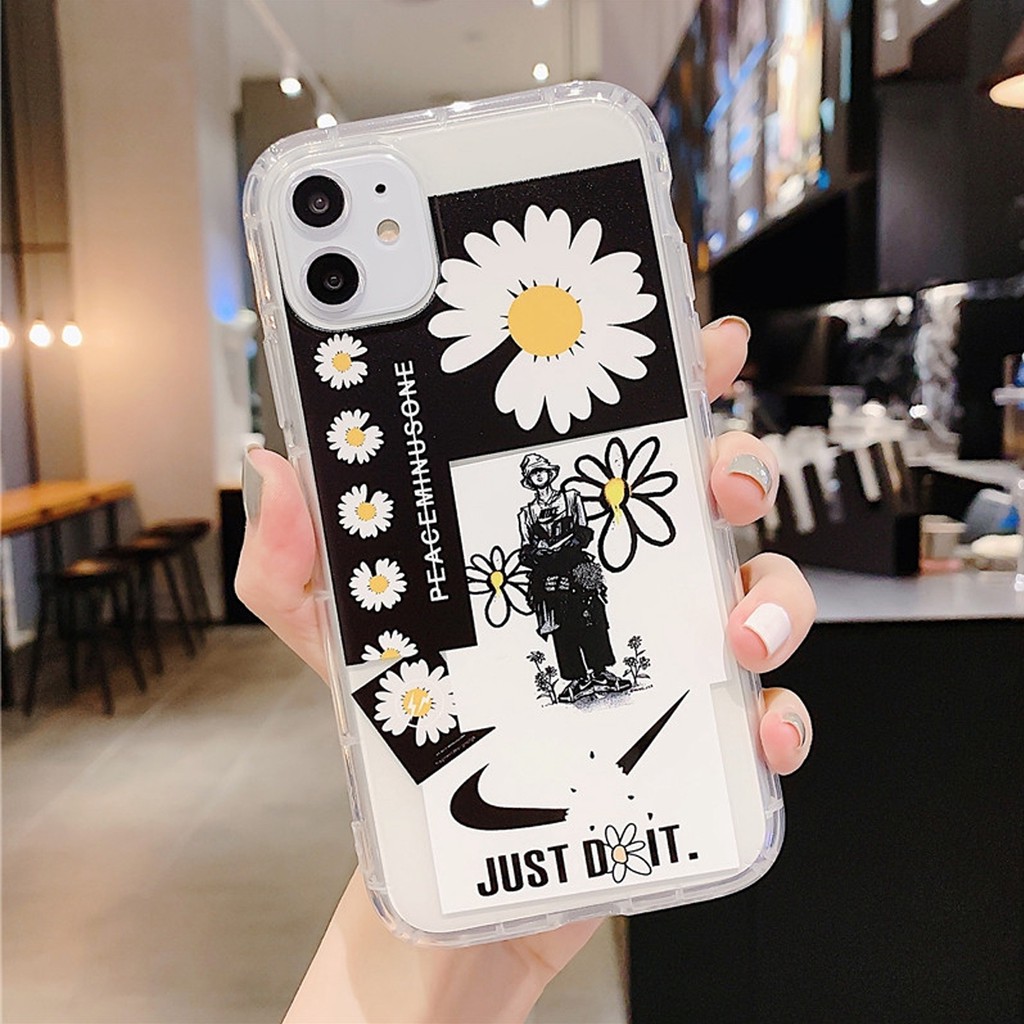 [ỐP IPHONE] Ốp lưng Just do it hoa cúc dẻo chống va đập 6/6s/6plus/6s plus/7/8/7plus/8plus/x/xs/xs max/11/11pro max