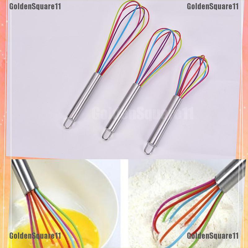 1 Dụng Cụ Đánh Trứng Cầm Tay Bằng Silicone