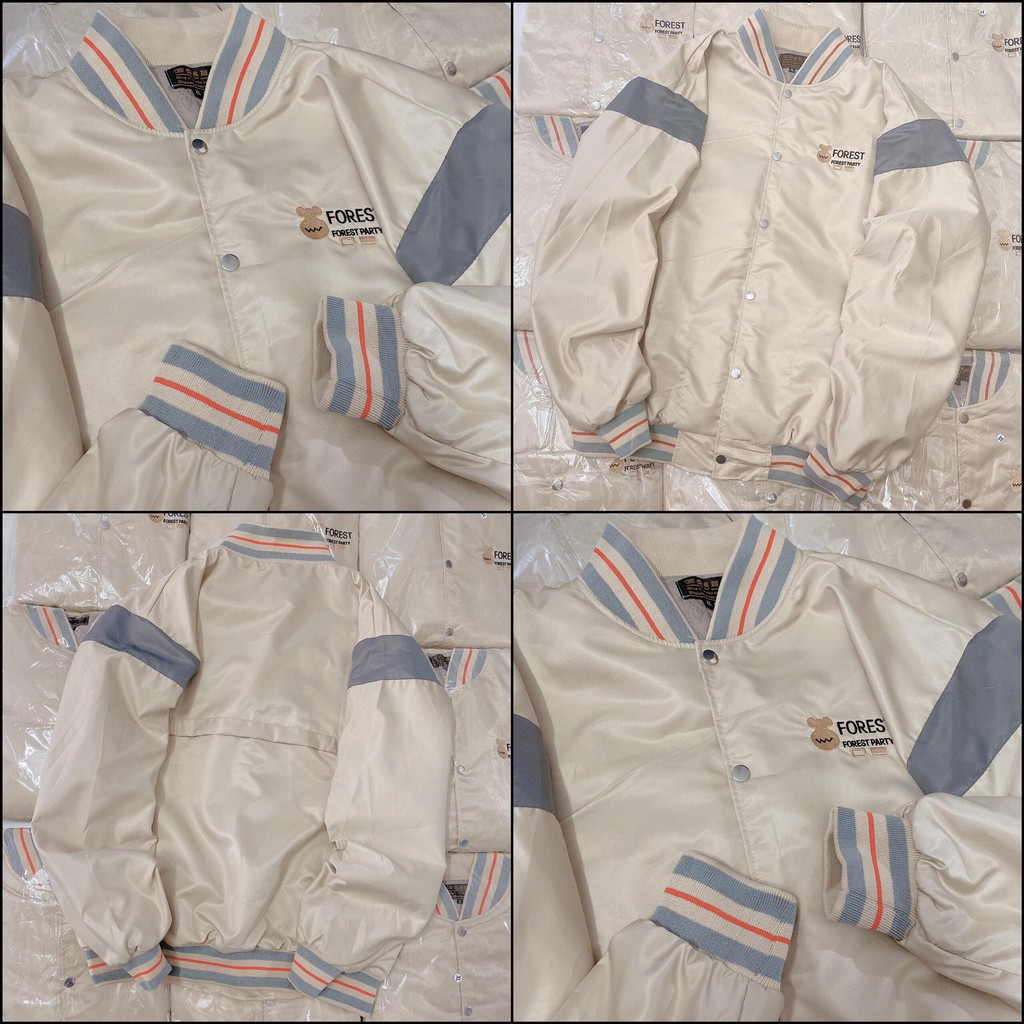 Áo BomBer FOREST Kèm hình thật (form unisex)