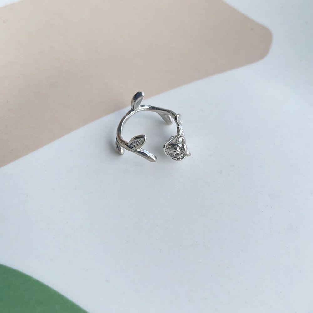 Nhẫn Hình Hoa Hồng Phong Cách Retro Thời Trang Cho Nữ