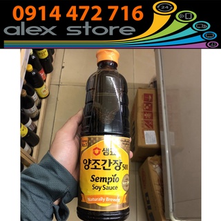 Nước tương sempio 501 hàn quốc 930ml - xì dầu hàn quốc