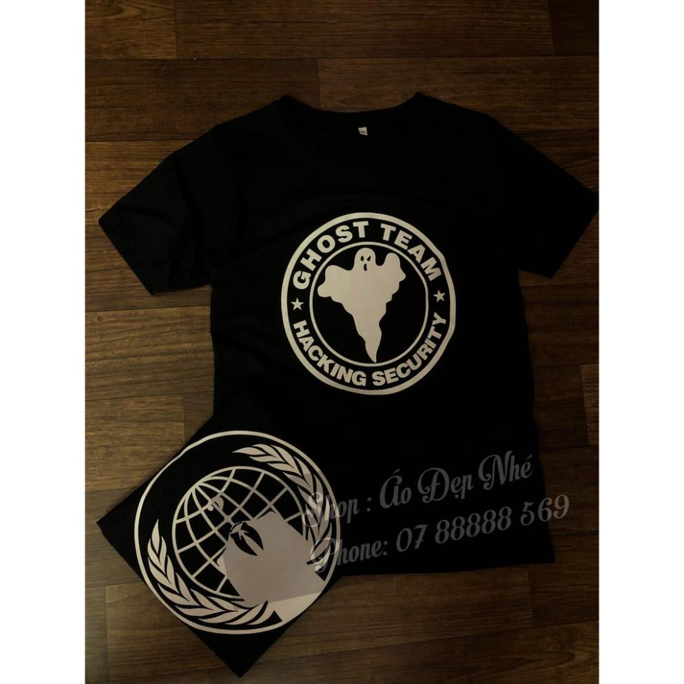 💥💥 Áo thun HACKING GHOST TEAM chất cotton đẹp