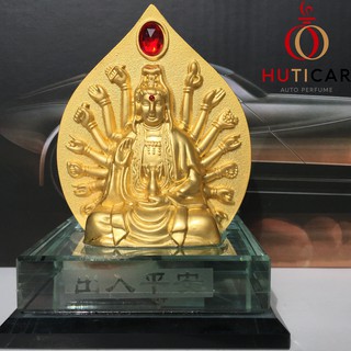 Tượng để taplo xe hơi mẫu Phật Quan Âm