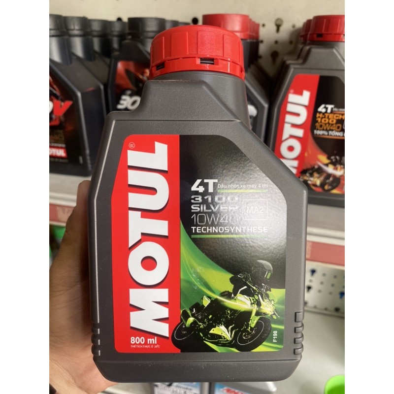 Nhớt xe số Motul 3100 Silver 800ml.