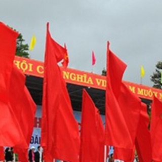 Cờ hồng kỳ 0,65x1,5m