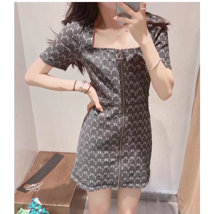 Đầm Denim Tay Phồng Zara Wv10Rbn2000 Thời Trang Mùa Hè Mới