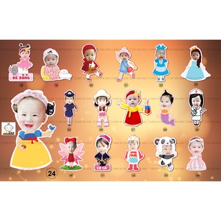 Chibi sinh nhật bé gái