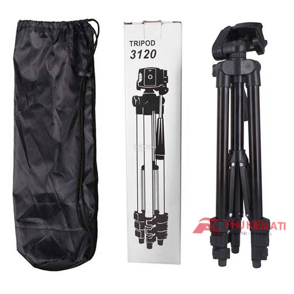 Gậy 3 chân chụp hình máy ảnh, điện thoại Tripod TF - 3120 loại tốt