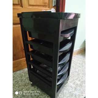 Xe đẩy hóa chất 5 tầng cho salon giá rẻ