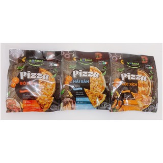 [CHỈ GIAO NOWSHIP] PIZZA TƯƠI KITKOOL 180G BÒ BẰM/ HẢI SẢN/ XÚC XÍCH