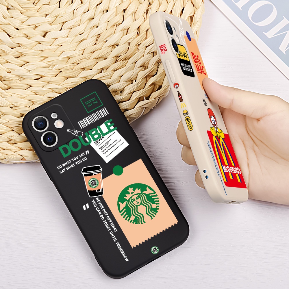 Ốp Điện Thoại In Logo TPA Thời Trang Cho OnePlus 9 RT Pro Tecno Spark 6 GO Air 7 Camon 17 Pro Infinix Hot 9 10 Play Note 10 11 Pro