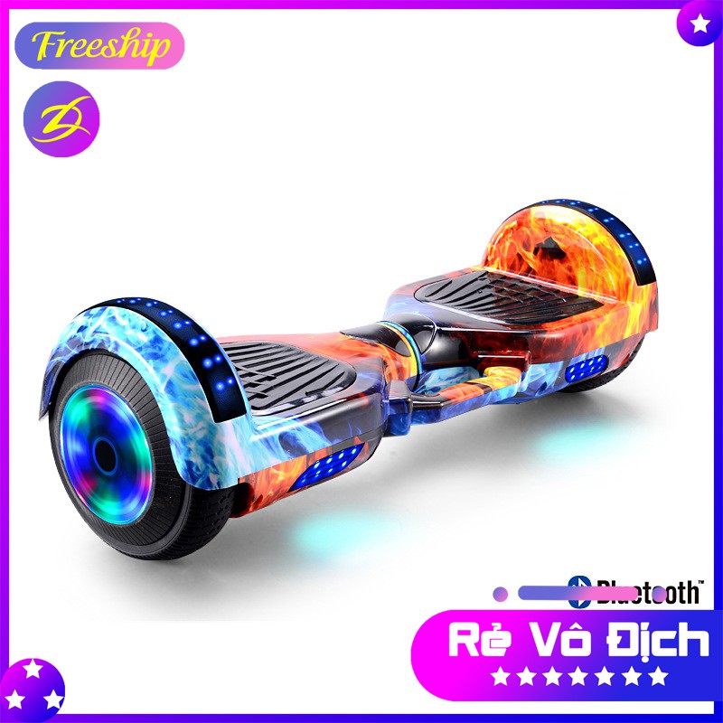 🔮Xe Cân Bằng Điện 6.5 Inch  🔮 Smart Balance Wheel 🍄 Kết nối Bluetooth 🎁[ Tặng kèm sạc pin và đồ b