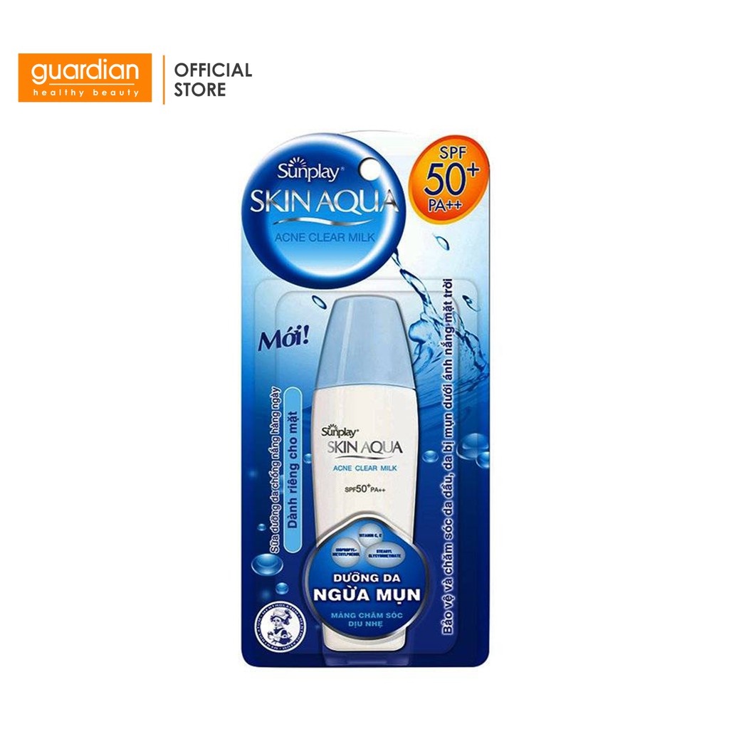 Sữa Chống Nắng Dưỡng Da Ngừa Mụn Sunplay Skin Aqua Acne Clear SPF 50+ PA++++ (25g)