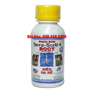Phân bón lá cao cấp siêu ra rễ Terra - Sorb 4 Root chai 100ml