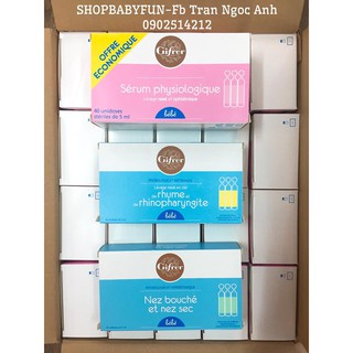 BÔ BA NƯỚC MUỐI SINH LÝ PHÁP GIFRER