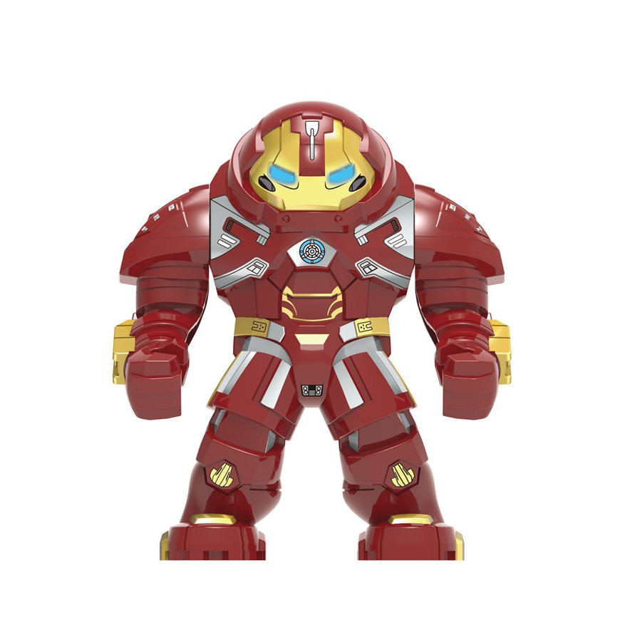 Mô Hình Đồ Chơi Hulkbuster Banner mavel Avengers X1158 2 Trong 1