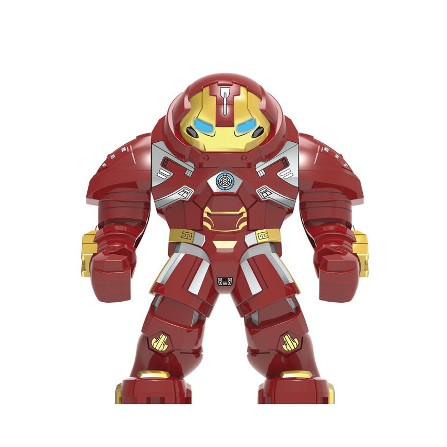 Mô Hình Đồ Chơi Hulkbuster Banner Marvel Avengers X1158 2 Trong 1