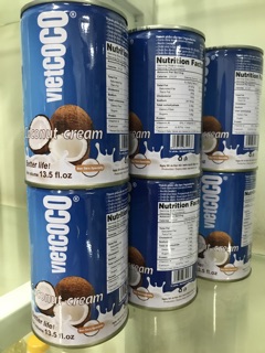 Nước cốt dừa Vietcoco, lon 400ml