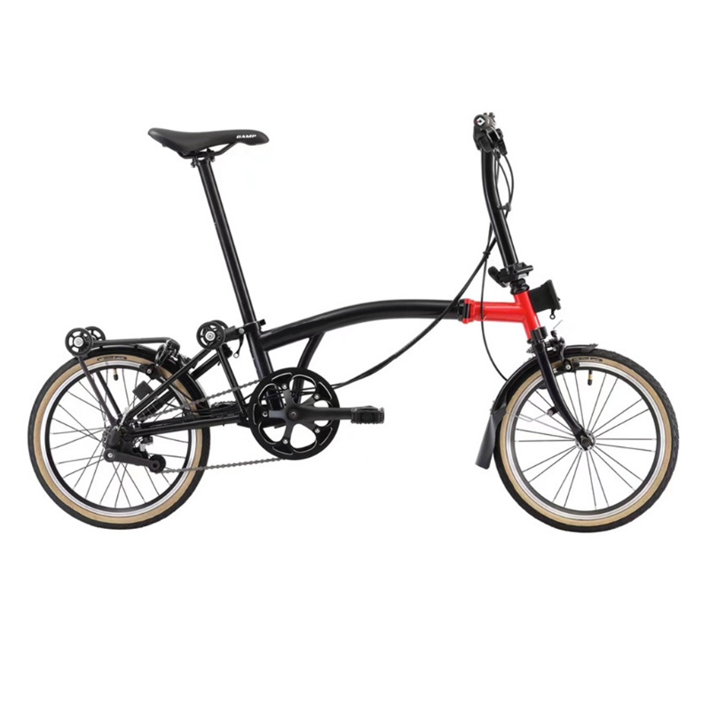 QQ Bánh Xe Gấp Bằng Hợp Kim Nhôm Dễ Dàng Gấp Gọn Dành Cho Brompton CNC Easywheel 5 Màu Tùy Chọn