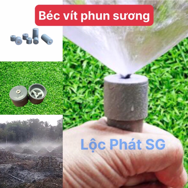 10 cái Béc Bít Vít Phun mưa phi 21, 27 - Béc vít PVC