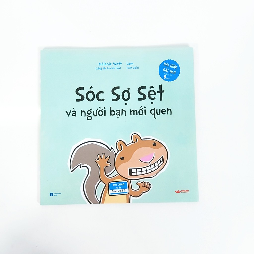 [Mã LIFEHOT55 giảm 10% đơn 99K] Sách - Sóc sợ sệt 4 cuốn (dành cho bé 5+) | BigBuy360 - bigbuy360.vn