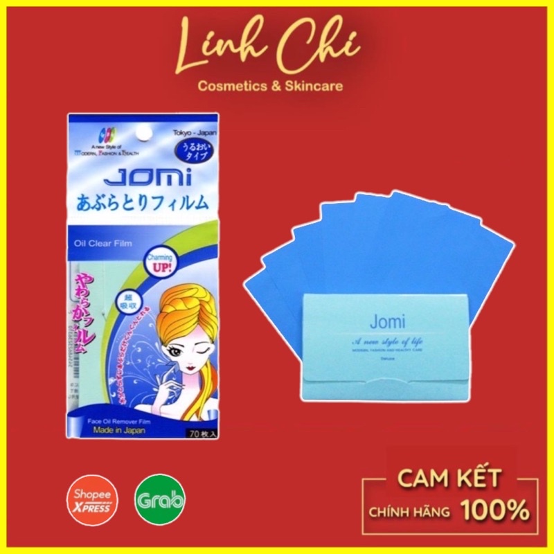 Giấy Thấm Dầu Jomi Nhật Bản 70 tờ Oil Clear Film