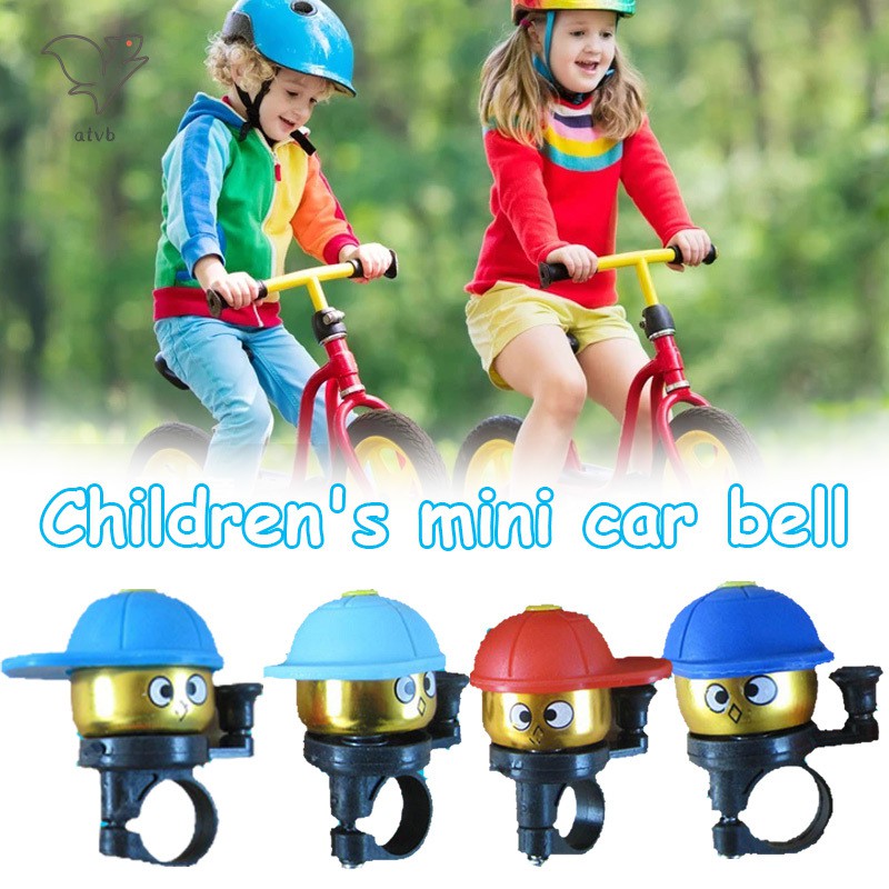 HYP tiktok Bicycle Bells Cartoon Horns Mountain Bikes Small Hat Bells Children's Bicycles Road Bikes Mini Bells @VN