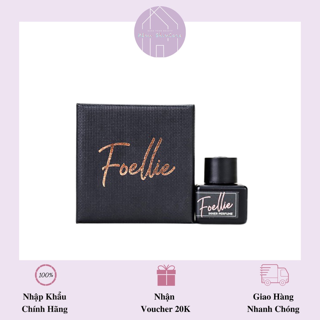 Foellie - Nước Hoa Vùng Kín - Đen