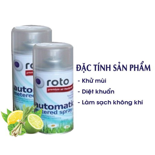 NƯỚC HOA XỊT PHÒNG ROTO 300ml-RT300