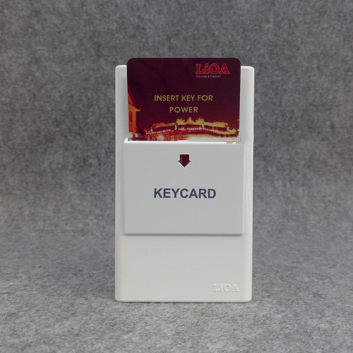 Bộ công tắc ngắt điện dùng chìa khóa thẻ LiOA 30A - Dùng cho nhà nghỉ, khách sạn