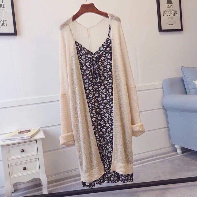 ⚡️FLASH SALE⚡️-ÁO CADIGAN LEN MỎNG DÁNG DÀI | BigBuy360 - bigbuy360.vn