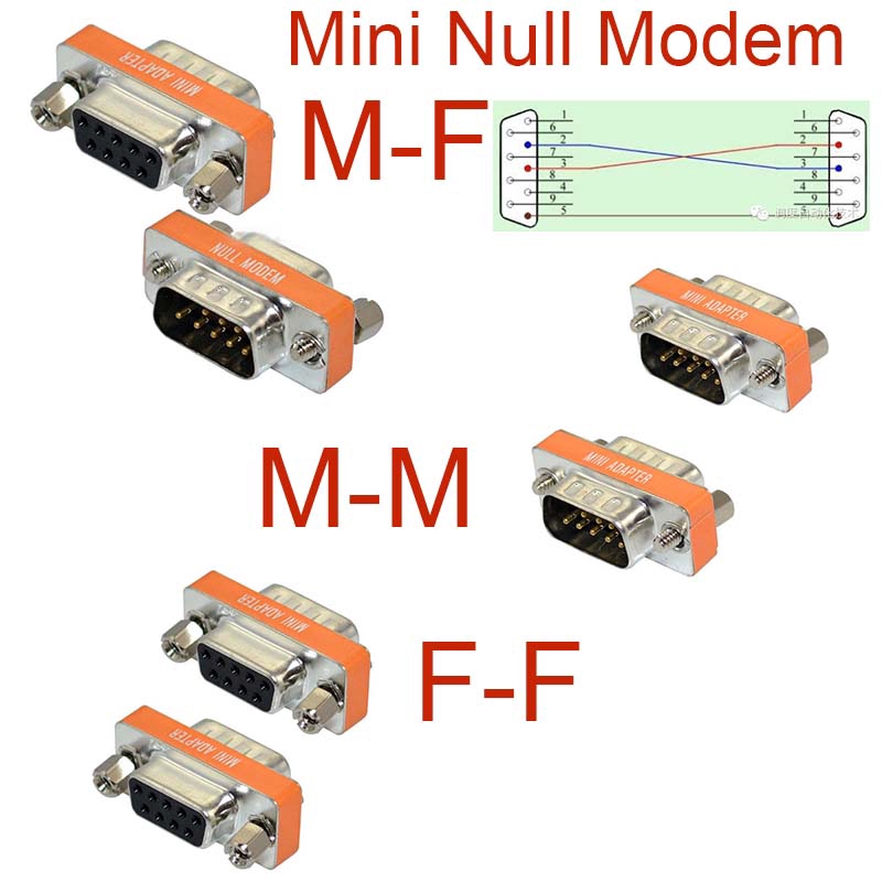 Phích cắm chuyển đổi DB9 Female mới