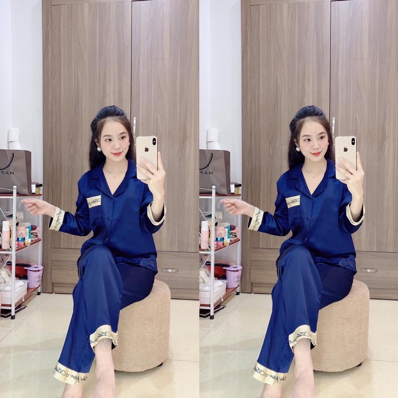 Đồ Ngủ Pyjama nữ phi bóng cao cấp