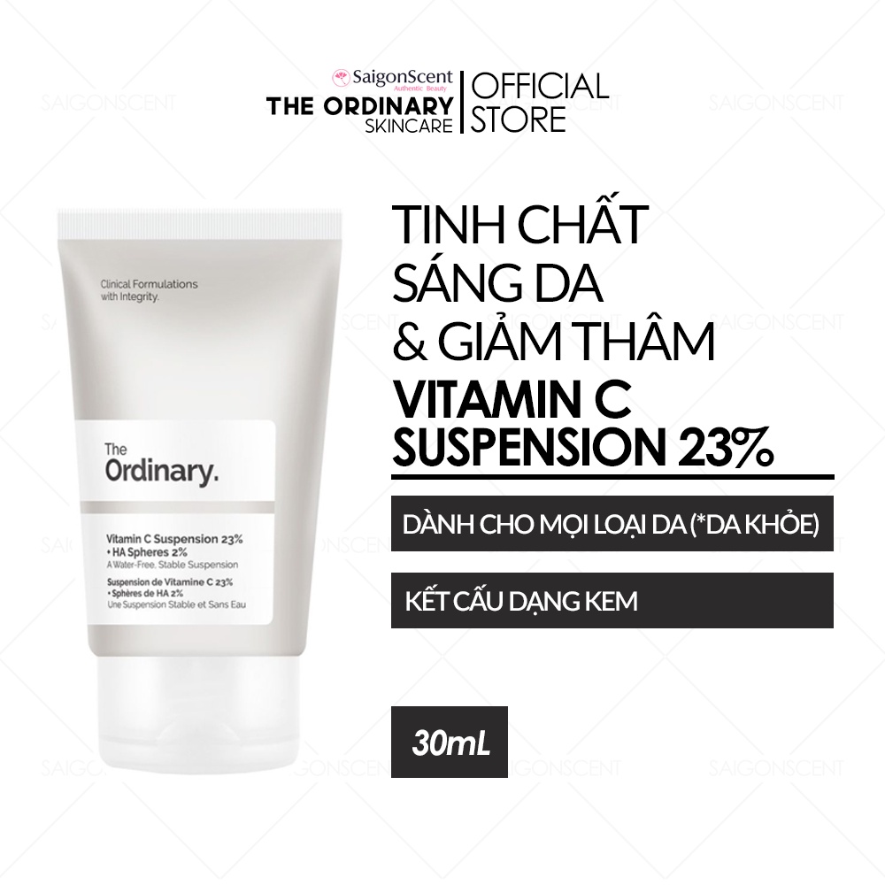 Kem dưỡng sáng da Vitamin C Suspension 23% + HA Spheres 2% ( 30mL )