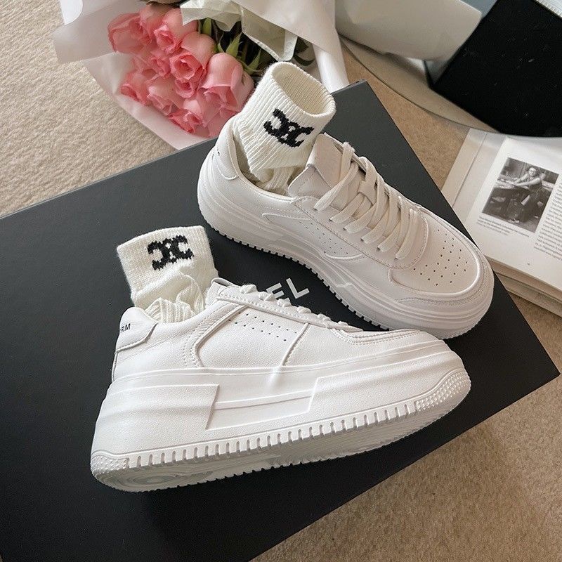 Giày Thể Thao Đế Dày Phong Cách Preppy Kiểu Mới Dễ Phối Đồ